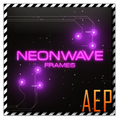 Шаблон: NEONWAVE FRAMES
